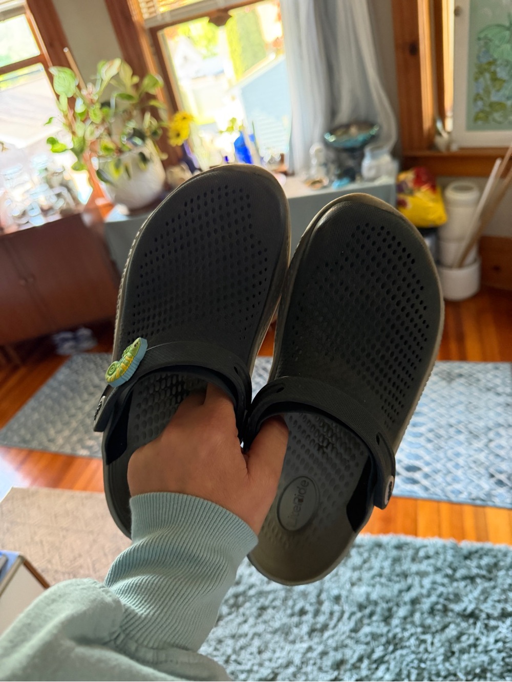 Dark Navy Literide Crocs